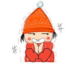 Naughty Snow Boy sticker #14423940