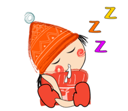 Naughty Snow Boy sticker #14423941