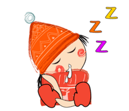 Naughty Snow Boy sticker #14423941