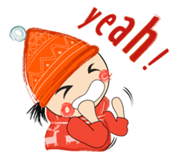 Naughty Snow Boy sticker #14423942