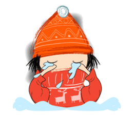 Naughty Snow Boy sticker #14423943