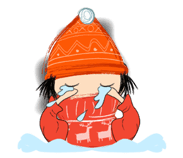 Naughty Snow Boy sticker #14423943