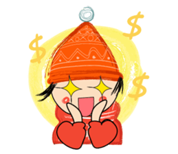 Naughty Snow Boy sticker #14423945