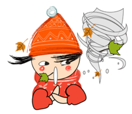 Naughty Snow Boy sticker #14423946