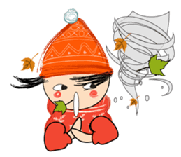 Naughty Snow Boy sticker #14423946