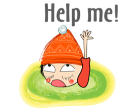 Naughty Snow Boy sticker #14423948