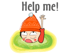 Naughty Snow Boy sticker #14423948