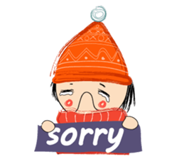 Naughty Snow Boy sticker #14423949