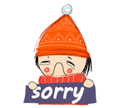 Naughty Snow Boy sticker #14423949