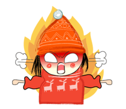 Naughty Snow Boy sticker #14423951