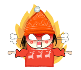 Naughty Snow Boy sticker #14423951