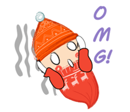 Naughty Snow Boy sticker #14423952