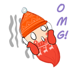 Naughty Snow Boy sticker #14423952