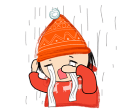 Naughty Snow Boy sticker #14423953