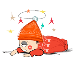 Naughty Snow Boy sticker #14423959