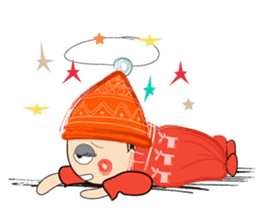 Naughty Snow Boy sticker #14423959