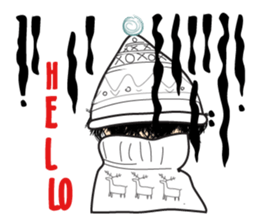 Naughty Snow Boy sticker #14423963