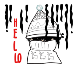 Naughty Snow Boy sticker #14423963