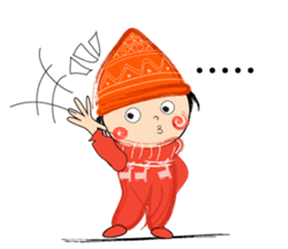 Naughty Snow Boy sticker #14423966