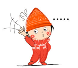 Naughty Snow Boy sticker #14423966