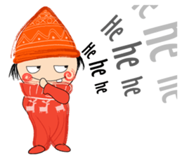 Naughty Snow Boy sticker #14423967