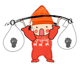 Naughty Snow Boy sticker #14423969