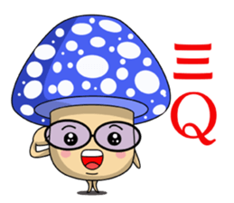 Charming World of Mushrooms sticker #14424585