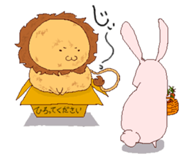 Cool rabbit's pet sticker #14424727