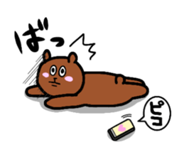 Easy to use bear sticker sticker #14424829