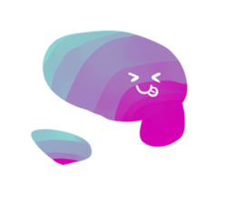 Beautiful colorful something sticker #14424922