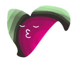 Beautiful colorful something sticker #14424925