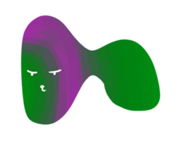 Beautiful colorful something sticker #14424932