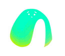 Beautiful colorful something sticker #14424934