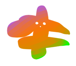 Beautiful colorful something sticker #14424935