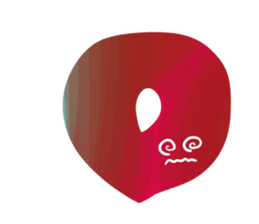 Beautiful colorful something sticker #14424941