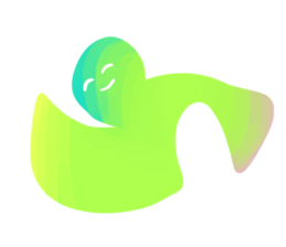 Beautiful colorful something sticker #14424943