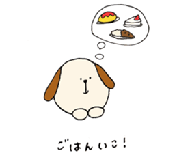round-shape-face animals sticker #14425017