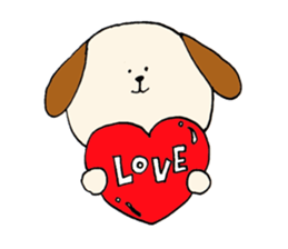 round-shape-face animals sticker #14425029