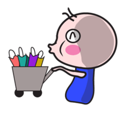 Little Baby Boys sticker #14425444