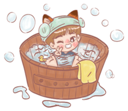 Happy Line sticker #14425647