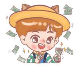 Happy Line sticker #14425652