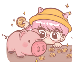 Happy Line sticker #14425661