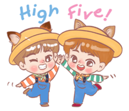 Happy Line sticker #14425674