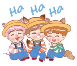 Happy Line sticker #14425676