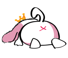 Puppy Looks Forward New Year sticker #14426086