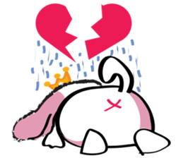 Puppy Looks Forward New Year sticker #14426107