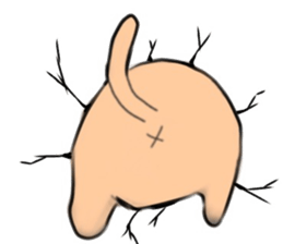 Left facing animal sticker sticker #14426159