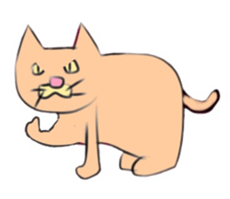 Left facing animal sticker sticker #14426160