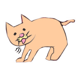 Left facing animal sticker sticker #14426161