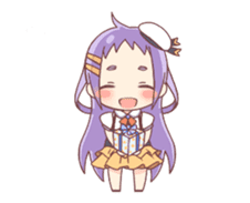 Cute 2D idle sticker #14426477